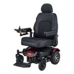 Front side view of the Merits Regal 3, displaying its modern design, elegant lines, and user-friendly features