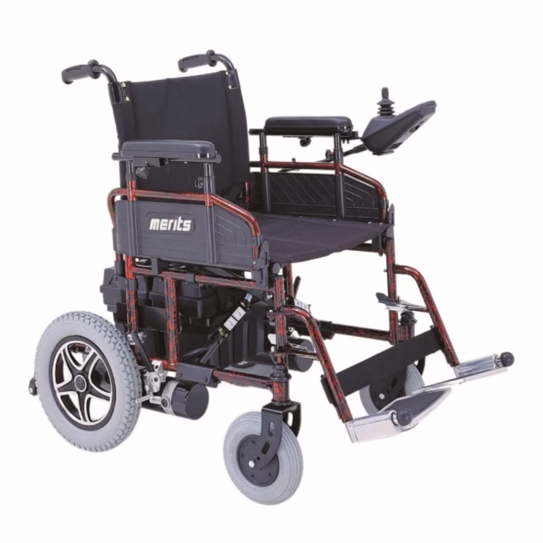 2026 Merits Health P101 Travel-Ease Folding Power Wheelchair