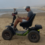 EZRaider Access ATV 4WD Scooter on Beach