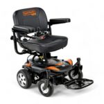 SuperHandy GoRide CRZ portable power wheelchair studio front view