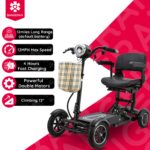 Bangeran Dragon Mobile EX 4 Wheel Folding Mobility Scooter with Child Seat