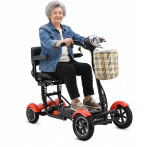 Bangeran Dragon Mobile EX Wide Seat 4 Wheel Folding Mobility Scooter