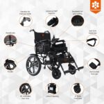 Bangeran Hercules Lite All Terrain Folding Power Wheelchair feature overview