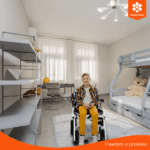 Bangeran Phoenix Ultra Lightweight Folding Power Wheelchair in everyday use