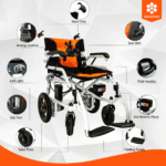 Bangeran Phoenix Ultra Lightweight Folding Power Wheelchair feature overview