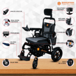 Bangeran Thunderbolt All Terrain Folding Power Wheelchair feature overview
